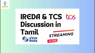 TCS & IREDA Q2result Discussion in Tamil 12th Oct | #sharemarket #tamilinvestor #livestream #nifty50