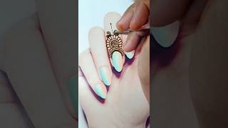 Finger mehndi design ❤ |mehndi design  #shorts #youtubeshorts