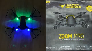 CORBY DRONE ZOOM PRO KUTU AÇILIMI - İNCELEME VE EVDE DENEME