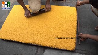 BUNDI SWEET - FAMOUS INDIAN SWEET - ANDHRA STREET FOODS street food