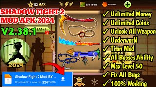 Finally Update!! Shadow Fight 2 Mod APK V2.38.1 | Shadow Fight 2 Hack (Unlimited Money,Underworld)