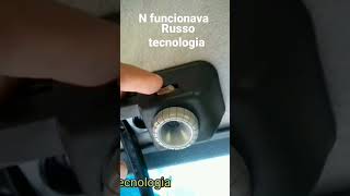 luz do teto do carro não funcionava