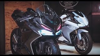 Honda CBR 250RR White exhaust sound Indonesia