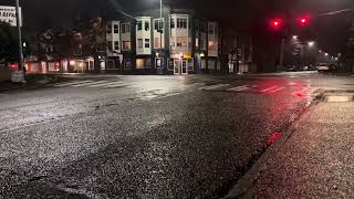 This is black ice right now in Seattle. Please don’t drive right now.