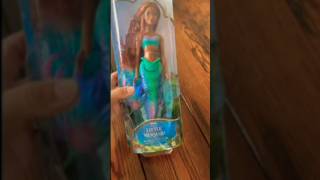 The new Little Mermaid Barbie is HERE!!! #thelittlemermaid #unboxing #new #hallebailey #shorts #vlog