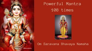 OM SARAVANA BHAVAYA NAMAHA, 108 TIMES : Listen to this everyday and experience changes in your life