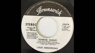 Louis Armstrong -  Sunrise, Sunset