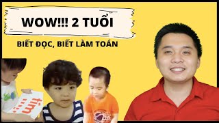 Các bà mẹ trẻ đã tạo ra em bé 2 tuổi biết đọc biết làm toán sớm như thế nào?