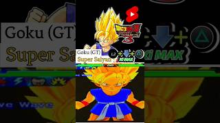 Goku (GT) Super Saiyan - Dragon Ball Z Budokai Tenkaichi 3 #dbzbt3 #dragonball #gokugt