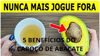 BENEFÍCIOS DO CAROÇO DE ABACATE