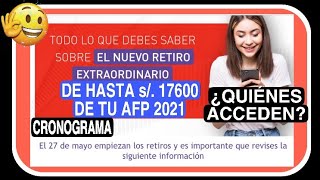 TODO lo que debes saber sobre el NUEVO RETIRO de hasta 17600 de tu AFP 2021