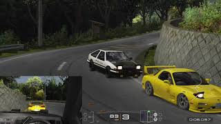 AE86 VS RX-7 FD3S