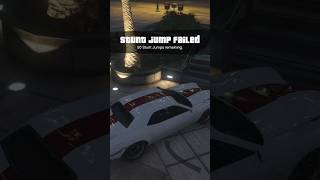 STUNT JUMP FAILED - GTA 5 - HIGH JUMP