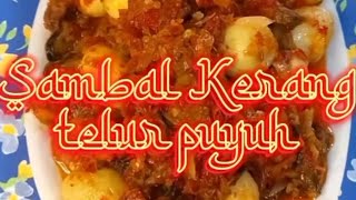 Sambal Kerang telur puyuh #keranghijau #kerang #pamulangfoodies #telurpuyuh