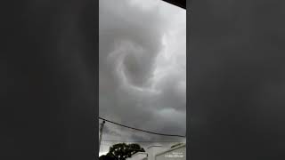 Así fue el tornado que azotó a Santo Tomás