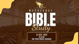 BIBLE STUDY 31/07/2024