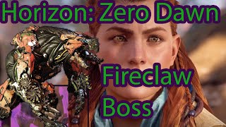 Horizon Zero Dawn - Forge of Winter Fireclaw Boss