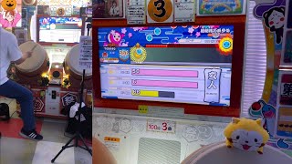 【段位内】太鼓の達人 超絶技巧系少女 ドロでた全良 足元動画