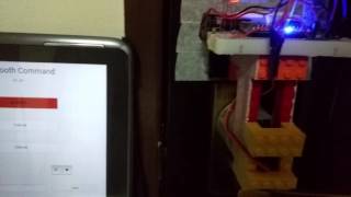 Arduino DIY Door Lock / Unlock controlled using Bluetooth