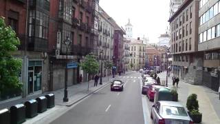 Un paseo en el Bus Turístico de Valladolid. Plaza San Pablo-Plaza Universidad