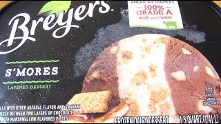 Breyers Smores Ice Cream | S'mores Flavor