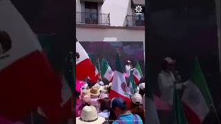 En #Queretaro se sumaron a la marcha llamada #MareaRosa, en apoyo a la candidatura de #Xochitl