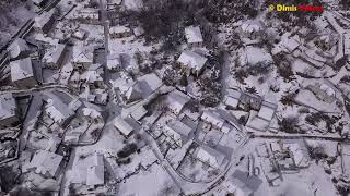 Nymfaio, Florina, Greece - DJI Mavic Pro footage - February 2023