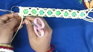 Macrame Toran For Beginners || simple door Toran || DIY Macrame Toran