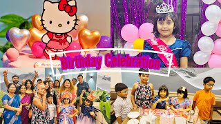 Celebrate to Her Birthday|Lunch, Cake Cutting Enjoying Full Day With Friends and Family #bengalivlog