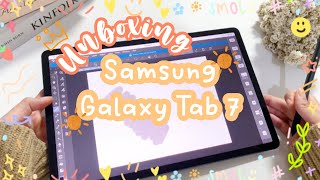 UNBOXING SAMSUNG GALAXY TAB S7 FE 5G