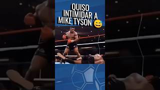 Intimidar a Mike Tyson male sal. 😅 #miketyson #tyson #boxeo #theking