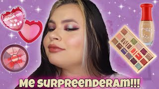 MAKE COM PRODUTOS QUE ME SURPREENDERAM!!! | Ket Brinhol ✨