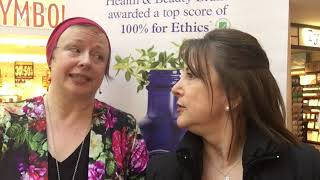 Vicki Moore realtor and host of Pacifica Locals interviews Claudia Moore NYR Organic