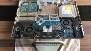 iMac 2008 SSD Installation (German/Deutsch)