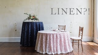 Wedding Q&A: Linen