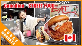 STREET FOOD in Vancouver Canada 🇨🇦🇨🇦TASTY Food Truck Tours! 路边摊 温哥华街上食物 不是只有热狗！