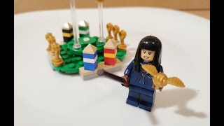 Harry Potter - 30651 Quidditch Practice - Golden snitch - Cho Chang - LEGO BUILDING RACE - unboxing