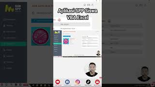 Aplikasi SPP Siswa VBA Excel #part11 #rudidowa #vbaexcel #shorts #reels #excel #aplikasi