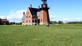 Southeast Lighthouse on Mohegan Bluffs Block Island RI film