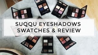 11 Suqqu Blend Color Eyeshadows - Swatches & Review // Melissa Gold