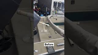 Deep clean of the boat. S/O CBF of Salina for taking care of me. #fishing #detailing #boat