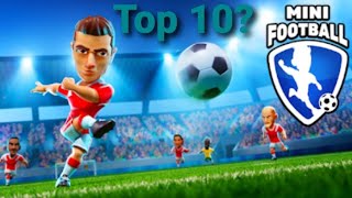 Mini Football Top 10 Game? | Mini Football Gameplay | Top 10 Mobile Soccer Game