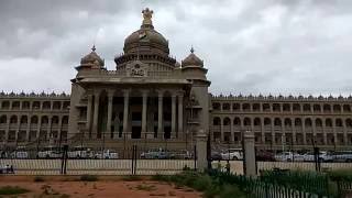 Vidhana Soudha -  located in Bengaluru, is the seat of the state legislature of Karnataka.