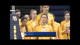 Kentucky vs Marquette Volleyball 2017