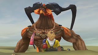 Final Fantasy X: battling not-Dark Aeons (mods)