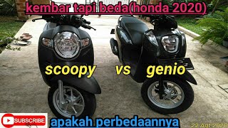 HONDA 2020 | SCOOPY VS GENIO