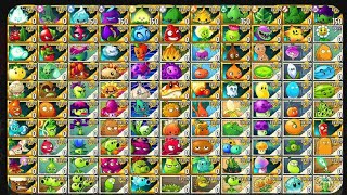 Plants Vs Zombies 2 Final Boss - Every Random Plant LEVEL 1000 Attack Pvz2