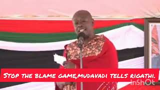 RUTO SHOCKED AS MUDAVADI ATTACKS RIGADHI GACHAGUA!!!