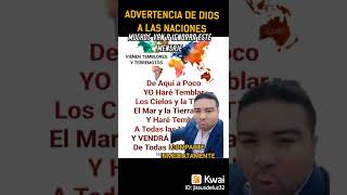 El mensaje de Dios en la tierra a través de éste joven pastor .