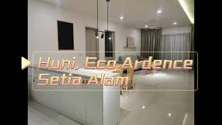 【 FOR RENT Rm 2300 】Huni Residences, Eco Ardence, Setia Alam - Service Residence, Fully-furnished